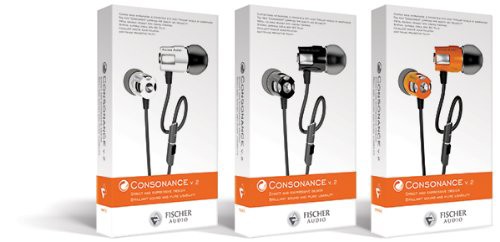 Fischer Consonance V2 remote/mic White フィッシャー オーディオ