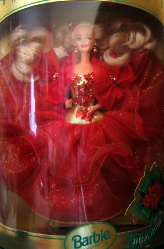 バービーHappy Holidays Barbie Doll Hallmark Special Edition (1993)　　10824