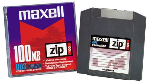 maxell Zip Disk IBM Format 100MB 3セット