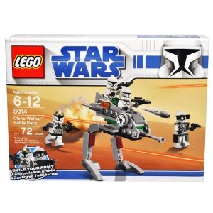 レゴ スターウォーズ ムービー シリーズ "The Clone Wars" バトル パック セット # 8014 - Clone Walker_1