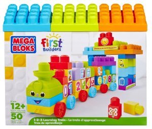 Mega Bloks (メガブロック) First Builders 123 Learning Train ブロック おもちゃの通販は
