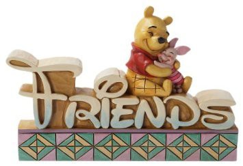 Enesco Disney Traditions by Jim Shore Pooh and Piglet Friends Figurine 1.137-Inch