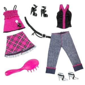 Barbie Fab Life Doll and Fashion - Pink Skirt and Accessories Doll