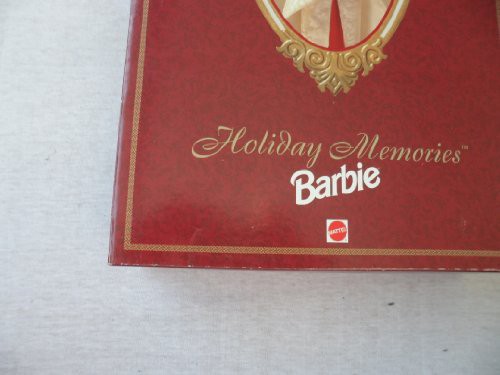 バービーBarbie Year 1995 Hallmark Special Edition 12 Inch Doll - Holiday Memories Barbie with Red