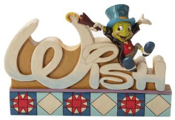 Enesco Disney Traditions by Jim Shore Jiminy Cricket Wish Figurine 4-Inch