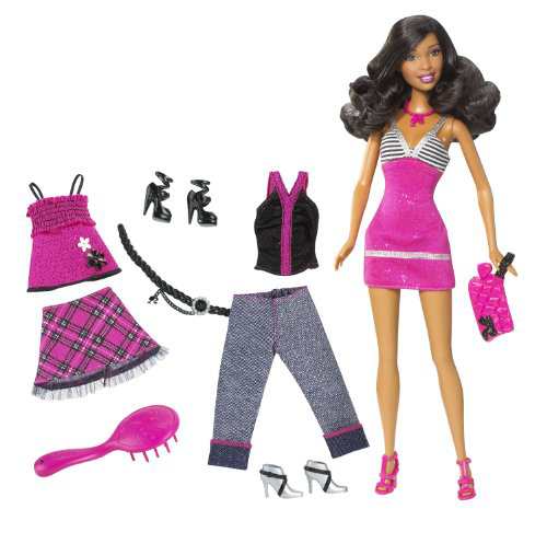 バービーBarbie Fab Life Nikki Doll and Fashions Gift set T1881の