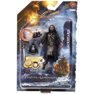 Pirates Of The Caribbean Basic Figure Wave #1 Blackbeard V1P4