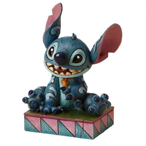 ディズニーフィギュア ジム・ショワ リロ＆スティッチ "Stitch Personality Pose" JimShore Disney 40165