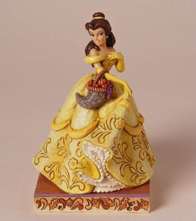 Disney Traditions by Jim Shore Belle Fall Figurine, 7-1/4-Inchの通販は