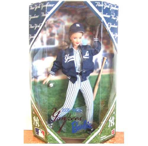 New York Yankees Barbie バービー 人形 ドールの通販はau PAY