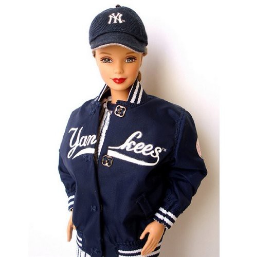 New York Yankees Barbie バービー 人形 ドールの通販はau PAY