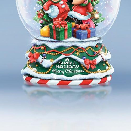ディズニーフィギュア スノーグローブ ミニーマウス "A Swell Holiday Miniature" Snowglobe B0062JSF78_2