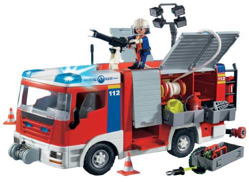 プレイモービル消防車消防士Playmobil Fire Engine Firemanの通販はau