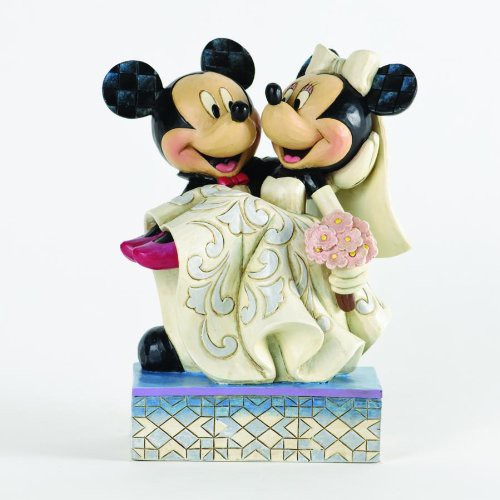 ディズニーフィギュア ジム・ショワ ミッキー＆ミニー "Mickey & Minnie Wedding Congratulations" 40332の通販は