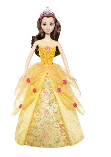 バービーDisney Princess 2-In-1 Ballgown Surprise Belle Doll　W1138