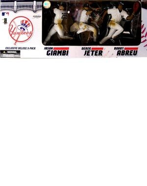 マクファーレントイズ MLB 3パック NY YANKEES(ジーター、ジアンビ、アブレイユ)の通販は
