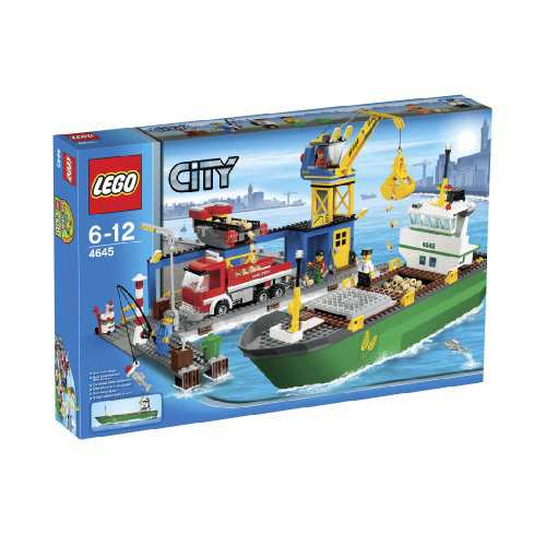 レゴ シティ LEGO CITY コンテナ船とハーバー 4645の通販はau PAY