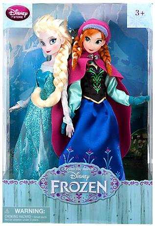 ディズ二ー　アンナ＆エルザ　30センチ人形パック　Disney Frozen Exclusive 12 Inch Doll 2-Pack Anna &