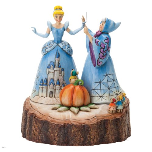 ディズニーフィギュア ジム・ショワ シンデレラ  Carved by Heart Figure JimShore Disney 4037503