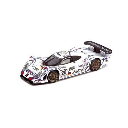 1998 Porsche ポルシェ 911 GT1 IBM - #26 McNish Diecast model car 1:18 scale by Maistoミニカー モデ