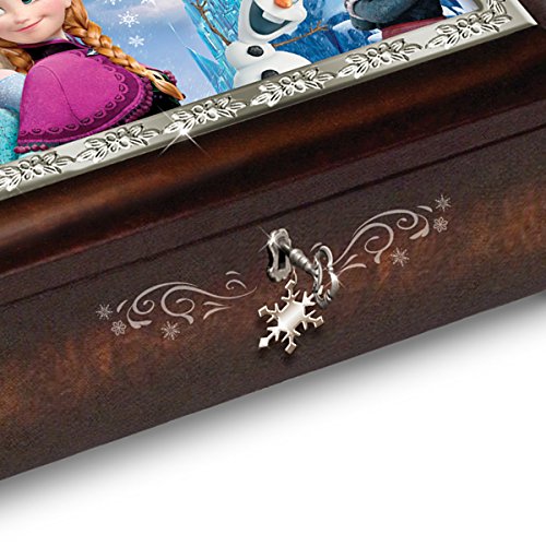 ディズニー英語 限定版・01-21249-001 Disney FROZEN Brown Music Box Plays the