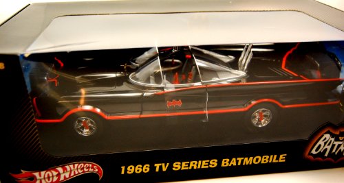 MATTEL HOTWHEELS 1:18 BATMAN 1966 TV SERIES BAT MOBILE マテル