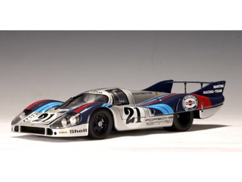 ダイキャストカー 1971 ポルシェ 917L NO21 ルマン レーシングカー 1/18