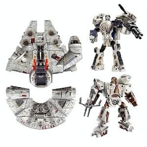 Star Wars Deluxe Transformer Millenium Falcon_1