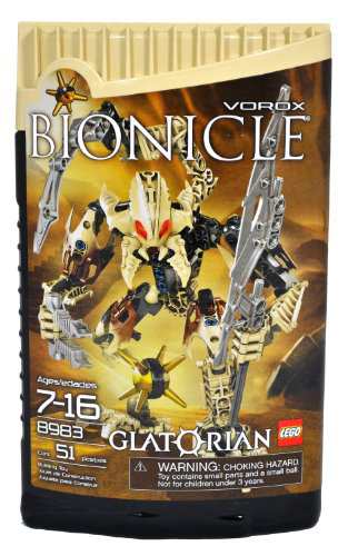 Lego (レゴ) Year 2009 Bionicle Glatorian Series 7 インチ Tall