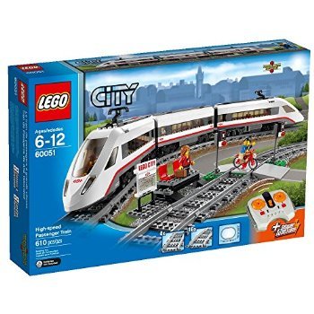 LEGO City Trains High-speed Passenger Train 60051 Building Toy 