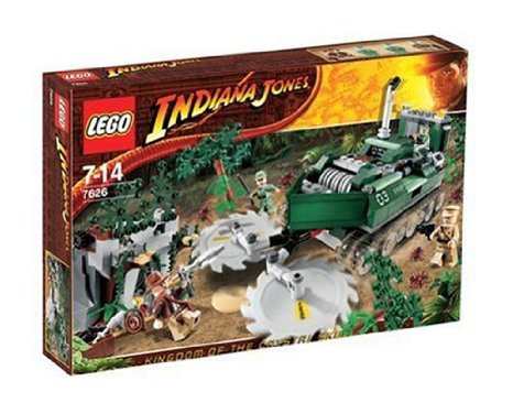 Lego (レゴ) - 7626 - IndianaJones - Jeux de construction - Le dAcbroussailleur de la jungle ブロッ