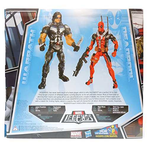 マーベル レジェンド Marvel Legends 6インチ デッドプール 赤 ワーパス 2体セットの通販はau Pay マーケット ワールドセレクトショップ