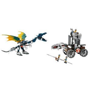 レゴ 7021 VIKINGS Double Catapult vs. The Armored Ofnir Dragon 