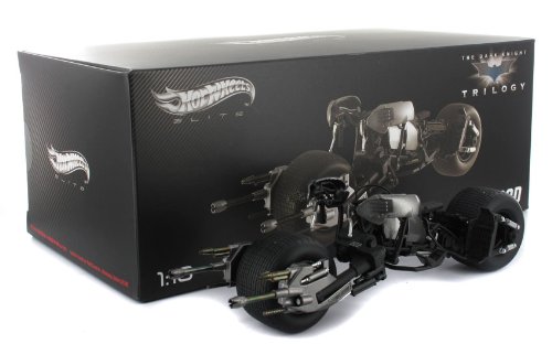 MATTEL HOTWHEELS 1:18 "ELITE" THE DARK KNIGHT TRILOGY "BAT-POD"　マテル　ホットウィール　1：18スケ_3