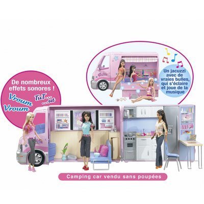 バービーBarbie Hot Tub Party Bus Vehicle Play Set　 J9509_1