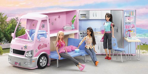 バービーBarbie Hot Tub Party Bus Vehicle Play Set　 J9509_3