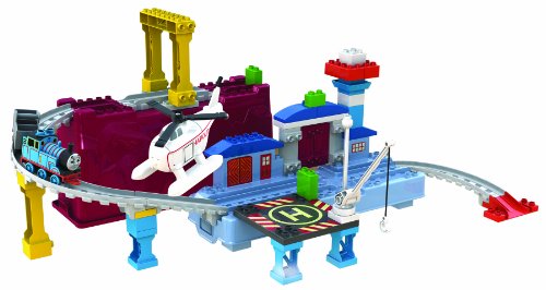 きかんしゃトーマス　メガブロック　ラージバケツ10520 Sodor Search & Rescue　6468a【おもちゃ　汽車