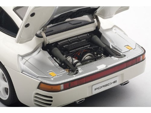 ダイキャストカー ポルシェ 959 ホワイト 1/18の通販はau PAY