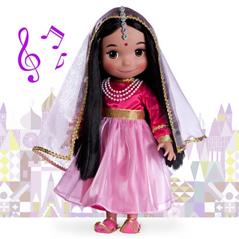 Disney ディズニー It's a Small World イッツアスモールワールド インディア ドール 約40cm_1