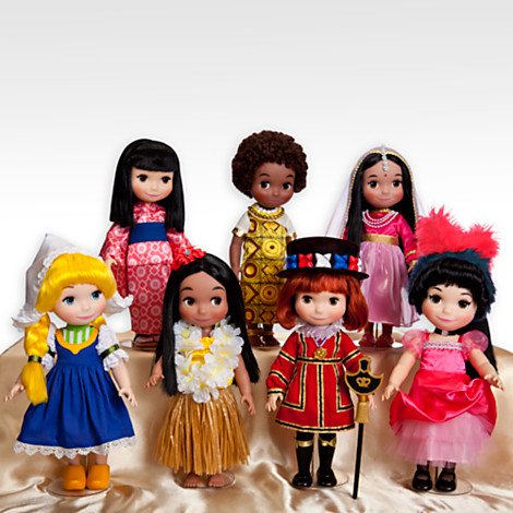 Disney ディズニー It's a Small World イッツアスモールワールド インディア ドール 約40cm_2