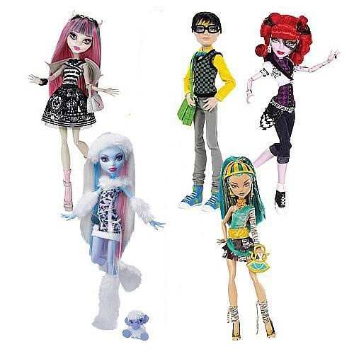 Monster High モンスターハイ Doll Assortment Wave 7 Case Abbey Bominable Rochelle Goyle Jackson J