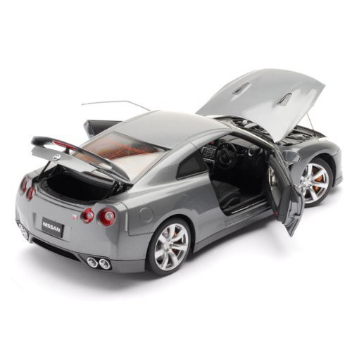 Nissan 日産 GT-R R35 Gray 1:18 Autoart オートアート Diecast Model