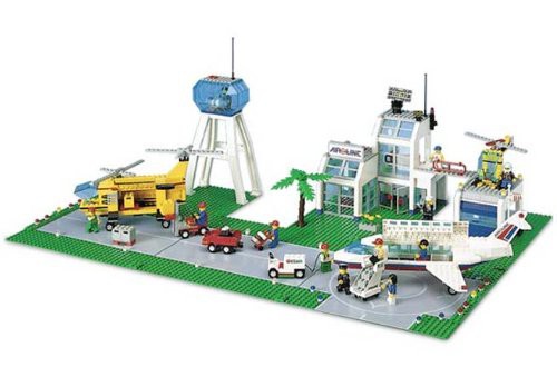 アウトレットの商品一覧 レゴ シティ LEGO 10159 City Airport -- Logo