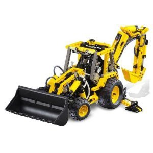 Lego レゴ #8455 Technic Pneumatic Back-hoe Loader (空気装てん (填) 機 )