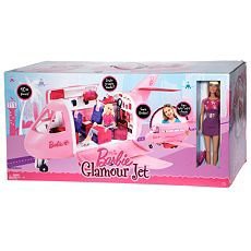 バービーBarbie Glamour Jet Airplane w/ Doll R 純正廉価 Barbie Pink