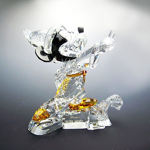 スワロフスキー（SWAROVSKI）ディズニーコラボ ソーサラー ミッキー[L] 955438[並行品]の通販は 258,700円