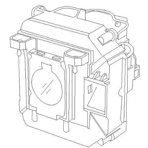 ELPLP61 　EPSON　プロジェクター用　汎用　交換ランプ(EB-430/EB-435W/EB-915W/EB-925)　ELECTRIFIED社