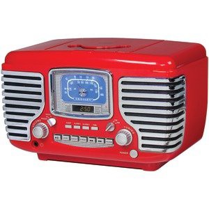 Crosley Corsair Radio CD Player Aqua Blue CR612B-AB - Best Buy