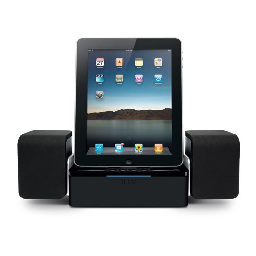 iLuv iMM747 Audio Cube Speaker Dock for iPad iPhone and iPod