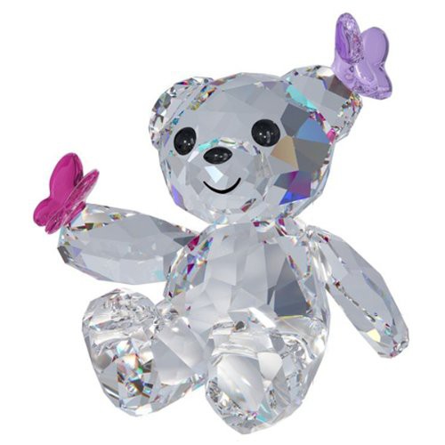 スワロフスキー SWAROVSKI クリスタル フィギュア クリスベア プレイフル バタフライ 1143450